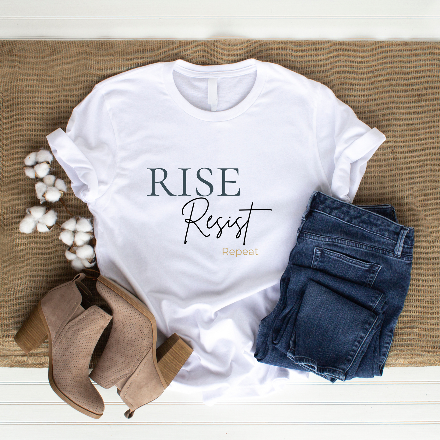 Rise Resist Digital PNG Download