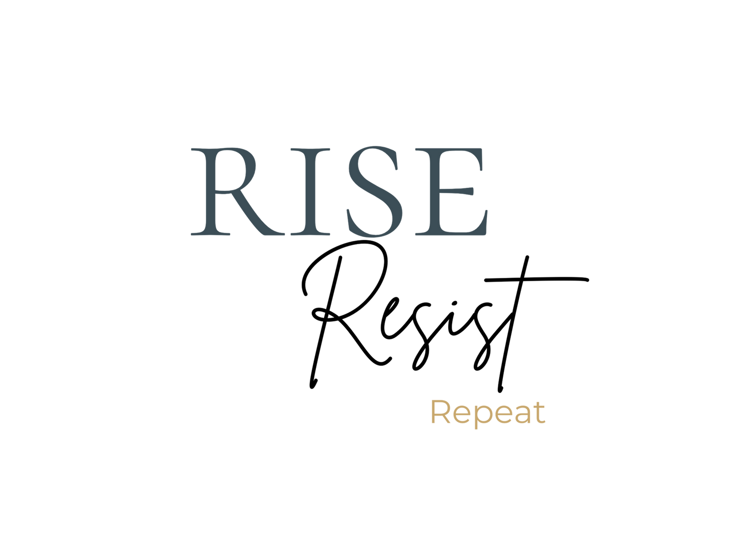 Rise Resist Digital PNG Download