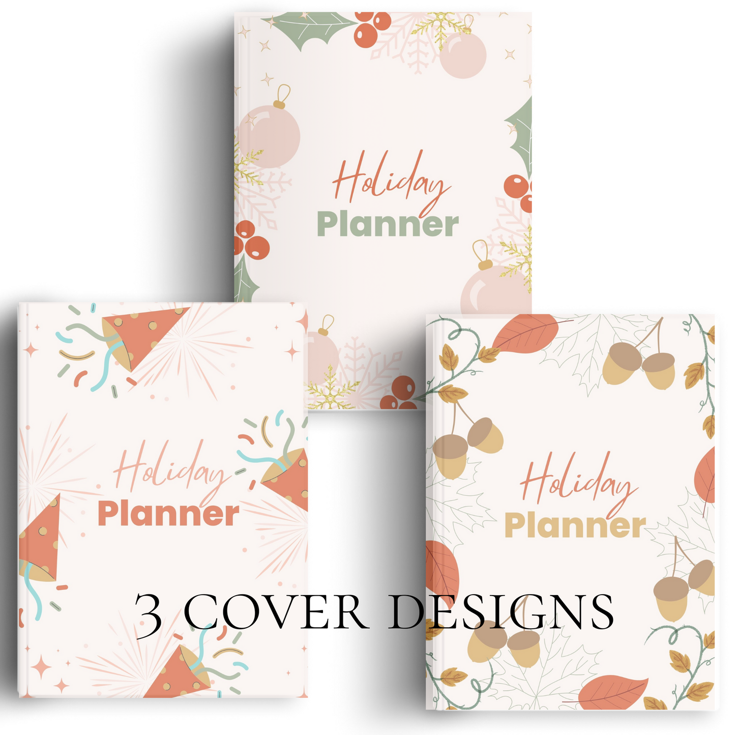 Custom Instant Download PDF Downloadable Holiday Planner