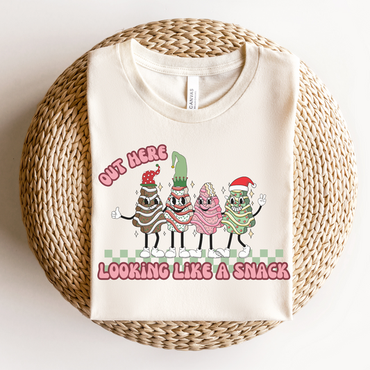 Out here looking like a snack Christmas PNG Digital Download