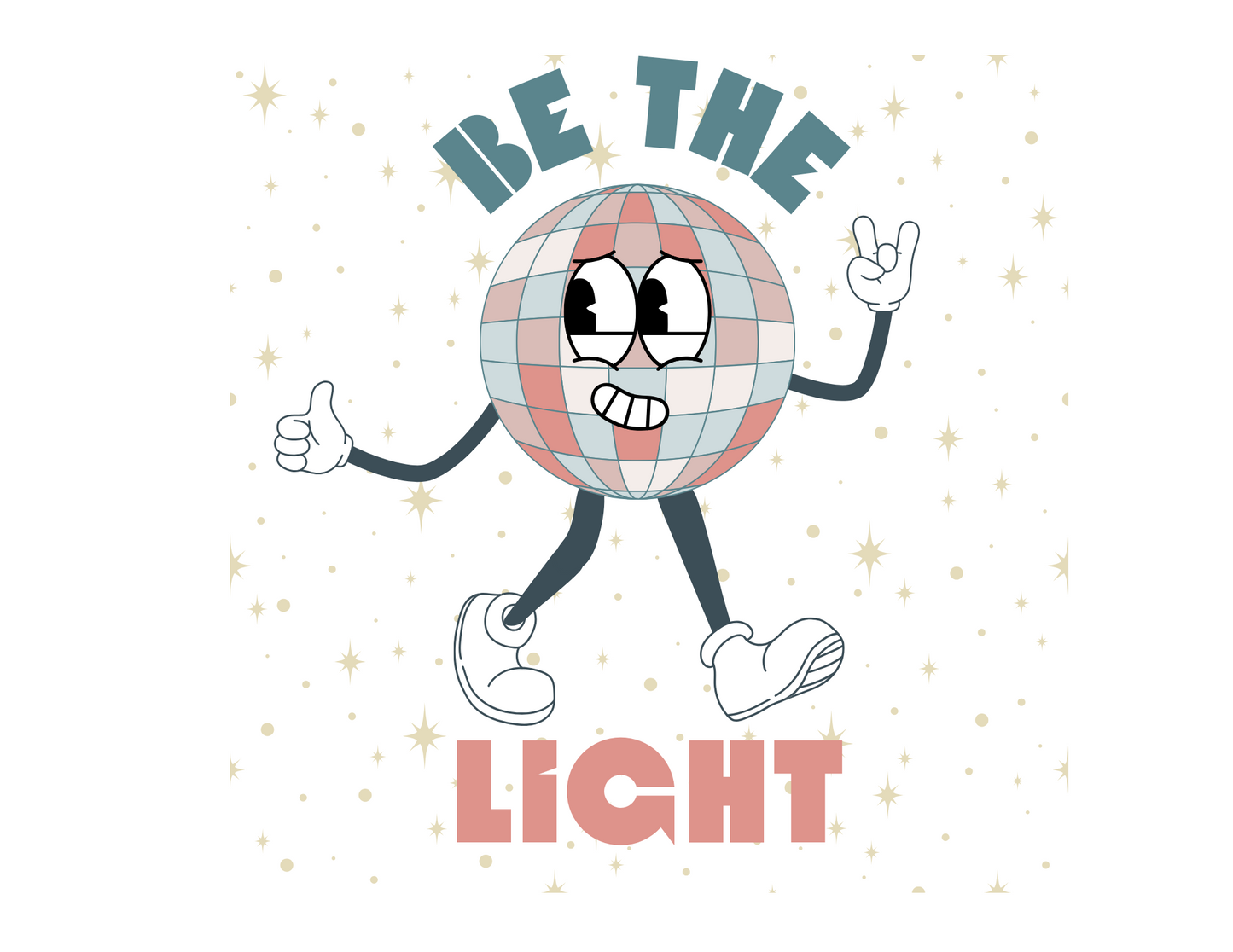 Be the Light Christmas PNG Digital Download