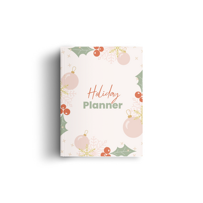 Custom Instant Download PDF Downloadable Holiday Planner