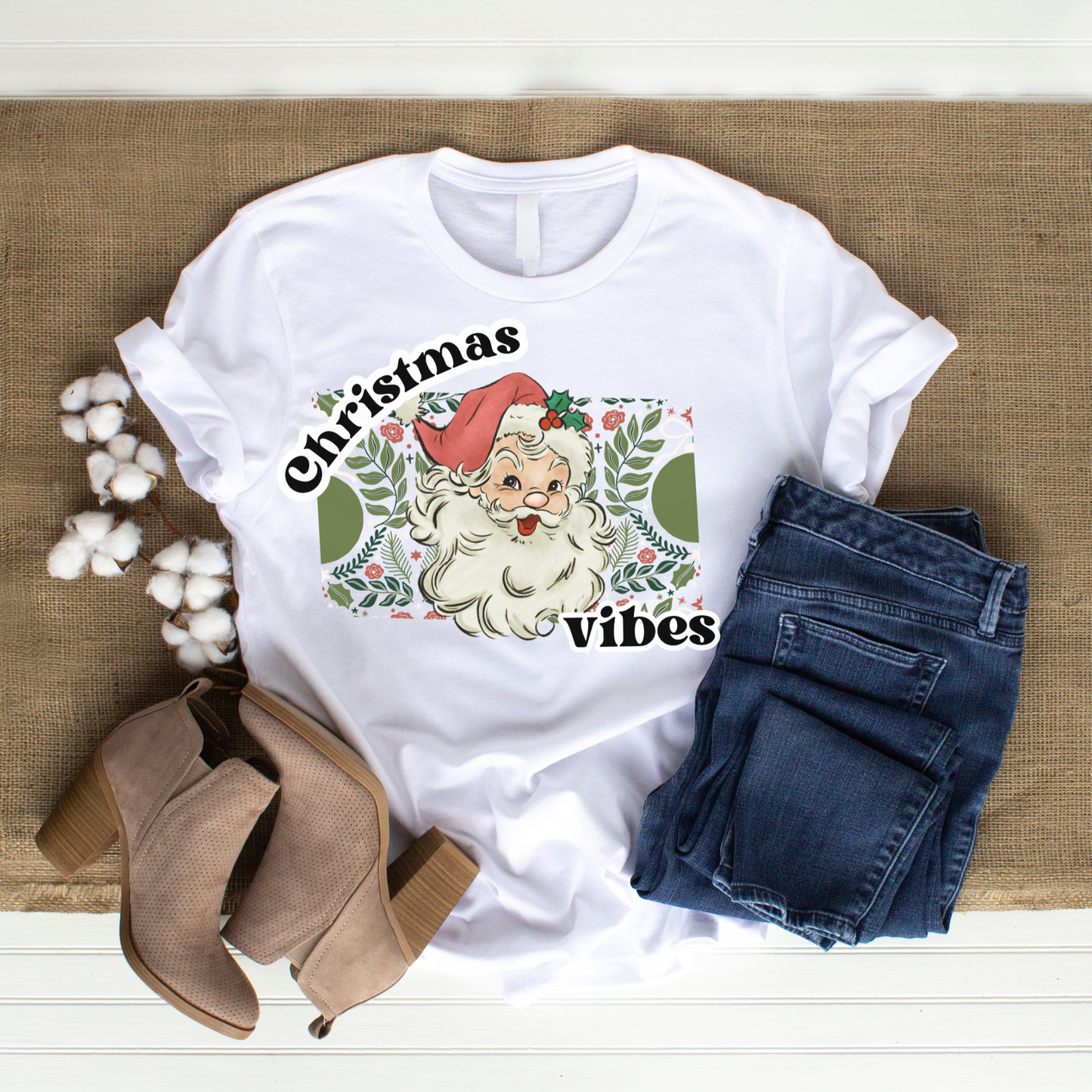 Christmas Vibes PNG Digital Download