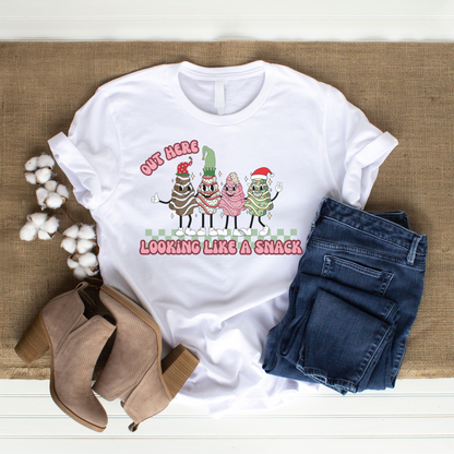 Out here looking like a snack Christmas PNG Digital Download