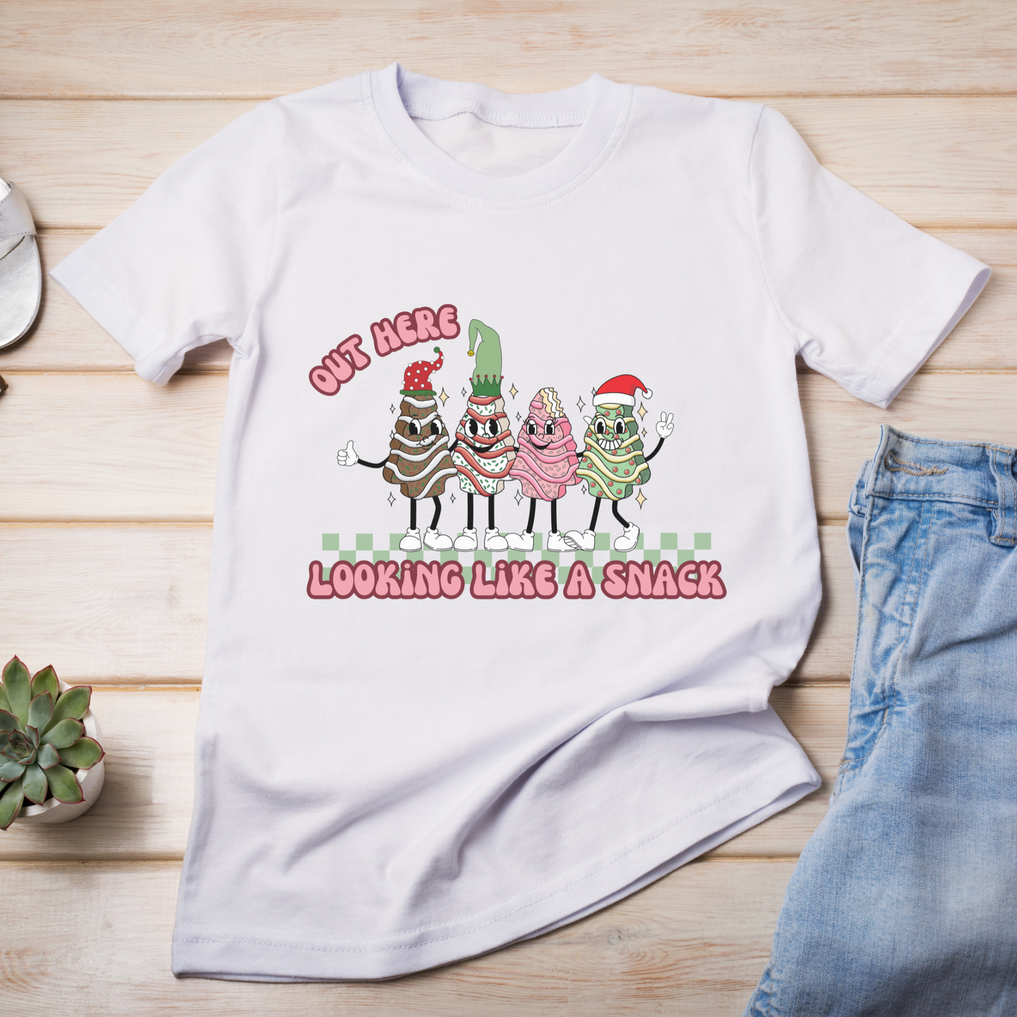 Out here looking like a snack Christmas PNG Digital Download