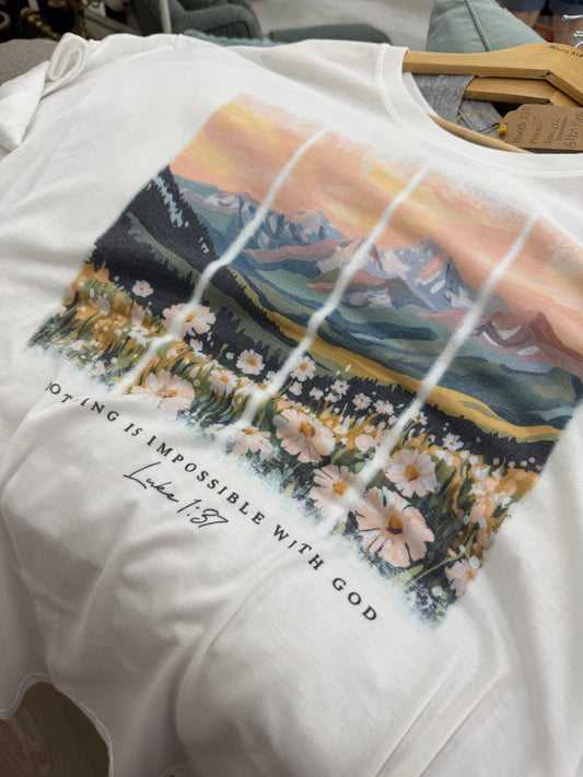 Nothing Impossible with God Tee